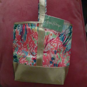 Lilly Pulitzer double wine tote NEW